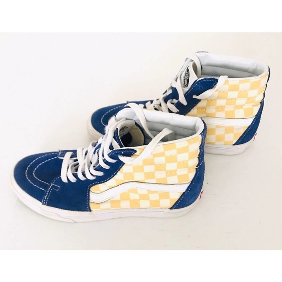 Vans SK8-Hi BMX Men's Blue High Top Skateboard Lace Up Sneakers Size US 5.5 - Picture 2 of 10